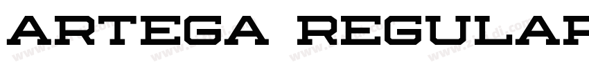 Artega Regular字体转换 Artega Regular字体转换
